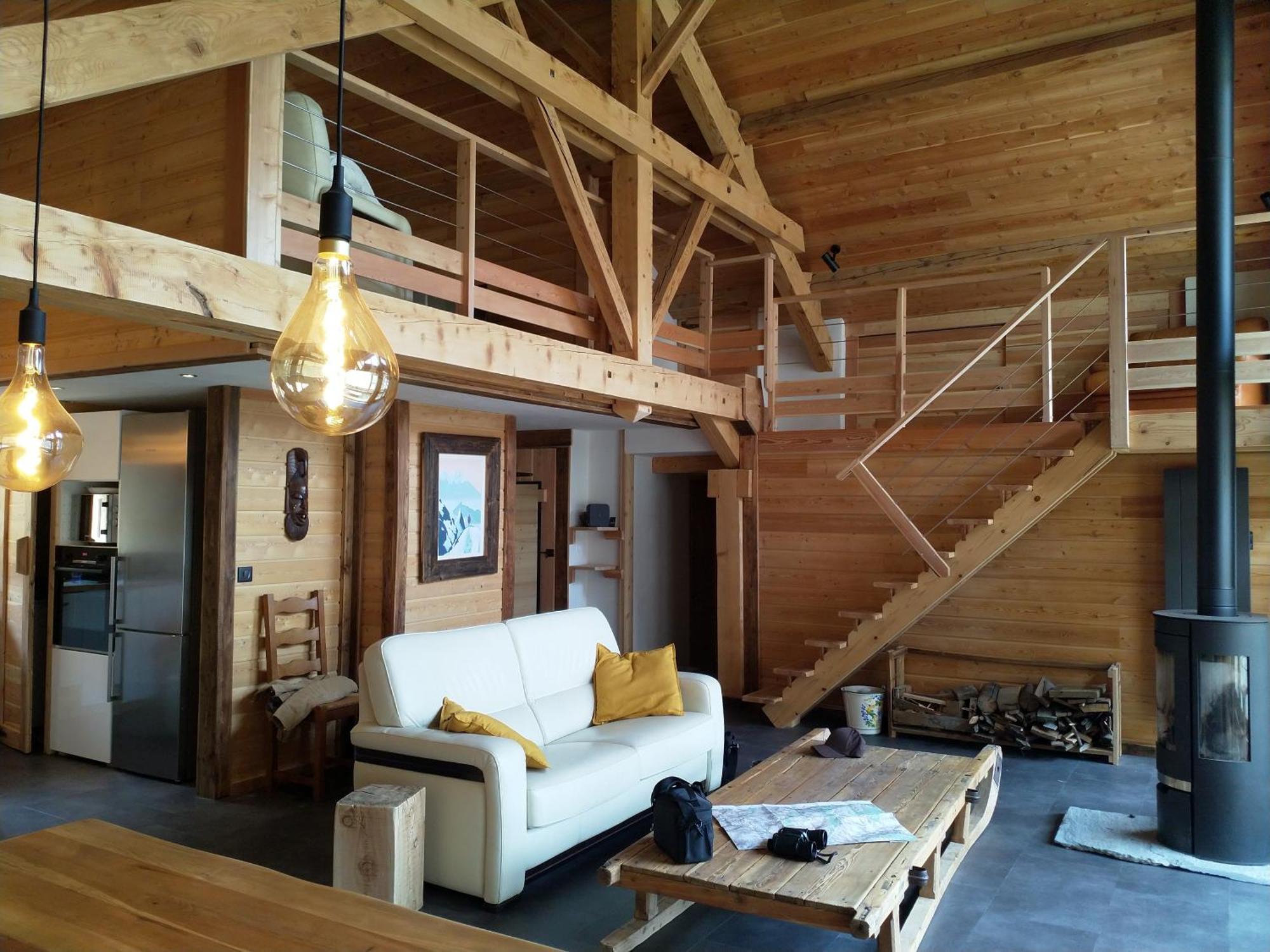 Appartement Le Grenier Du Roux à Abriès Extérieur photo