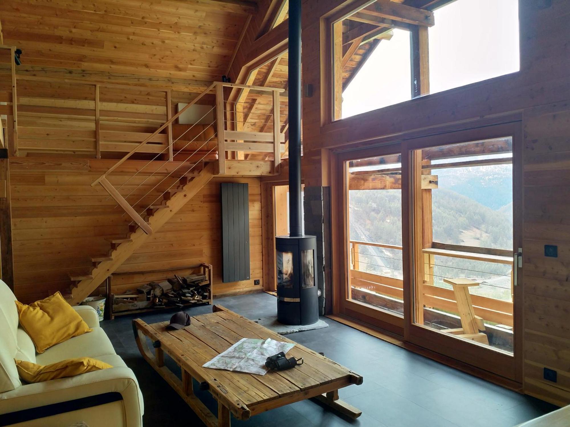 Appartement Le Grenier Du Roux à Abriès Extérieur photo